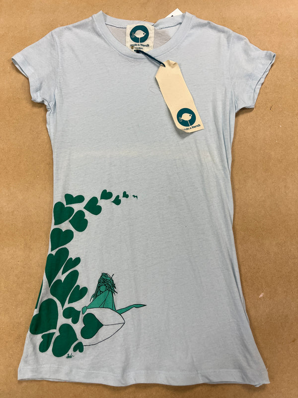 Ando - Light Blue - Medium Womens Tee