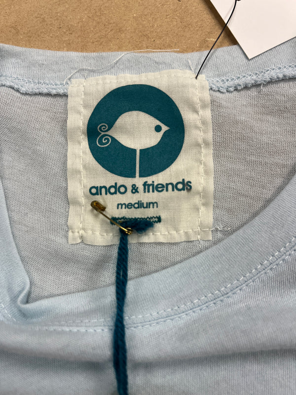 Ando - Light Blue - Medium Womens Tee