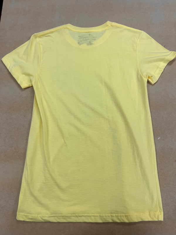 Ando - Yellow - Large Women's Tee - Sprout (2004) by Thomas Campbell