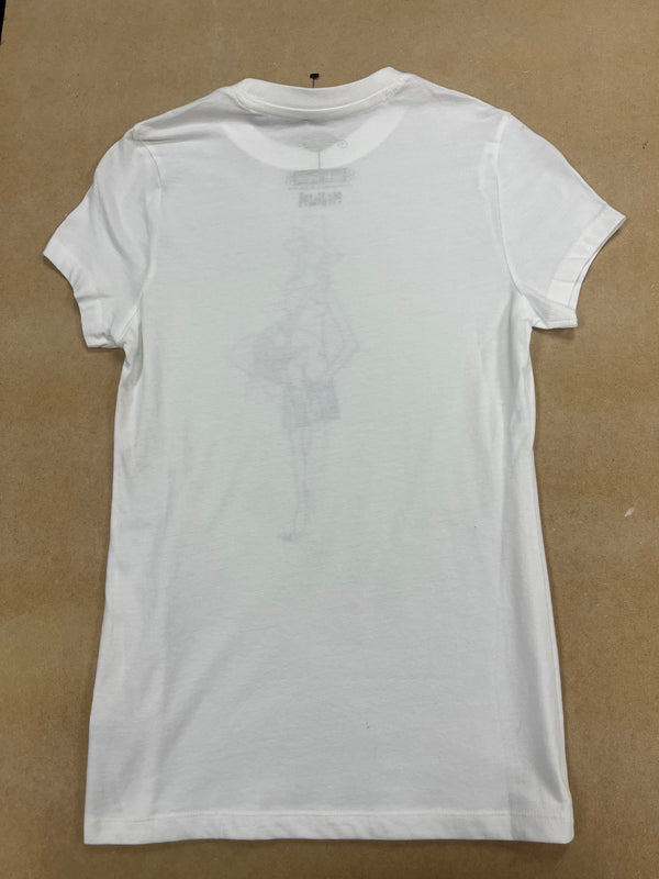 Ando - White - Medium Womens Tee