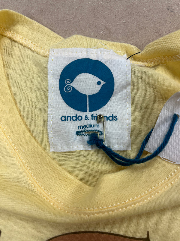 Ando - Pale Yellow - Women's Medium Tee