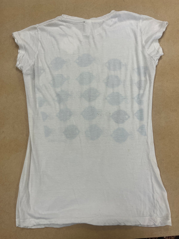 Ando - White - Small Women's Tee