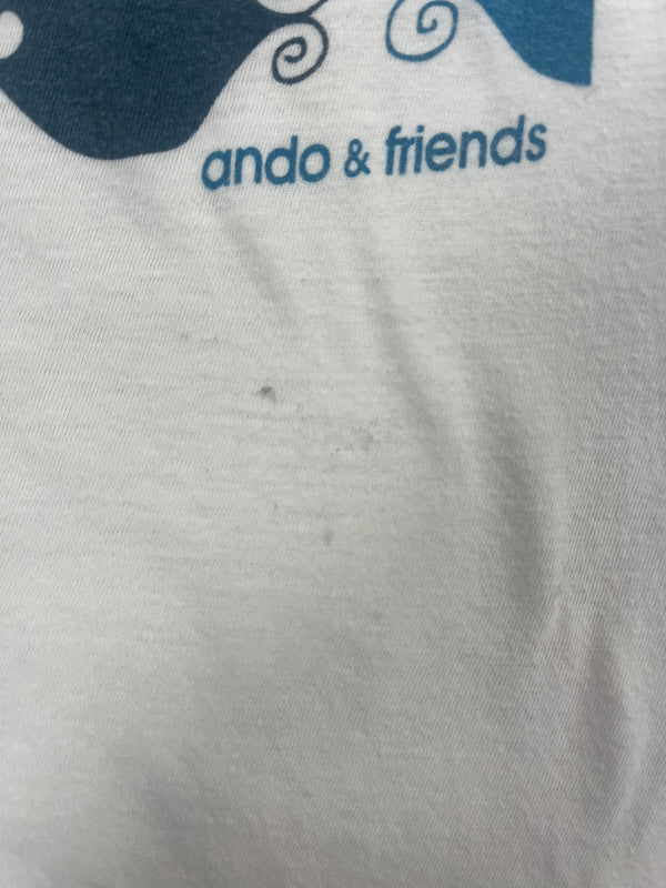 Ando - White - Small Women's Tee