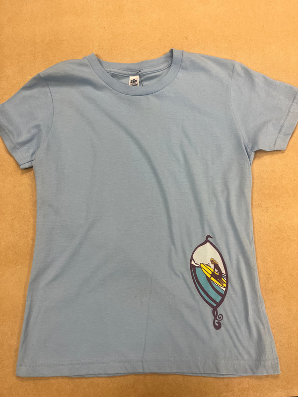 Ando - Light Blue - Medium Women's Tee