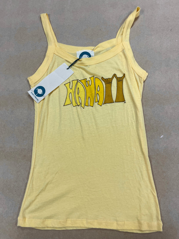 Ando - Pale Yellow - Women's Medium Camisole Tank