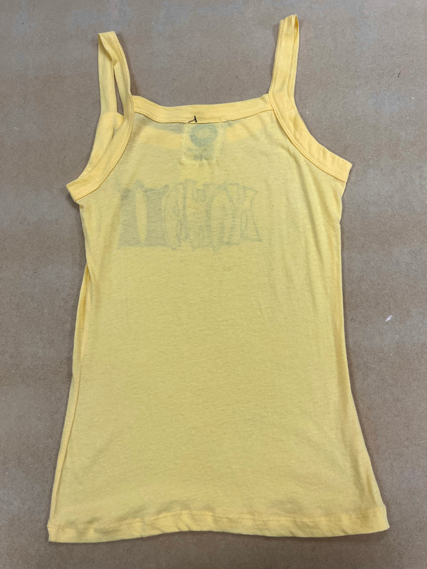Ando - Pale Yellow - Women's Medium Camisole Tank