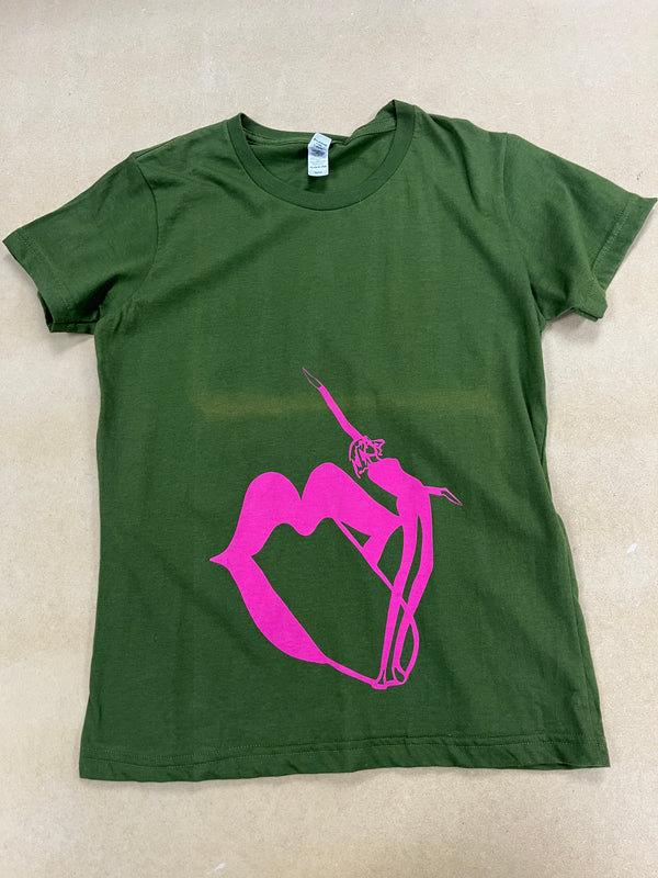 Ando - Green - Women's Medium Tee