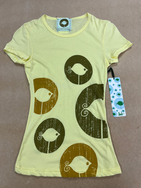 Ando - Pale Yellow - Women's Medium Tee