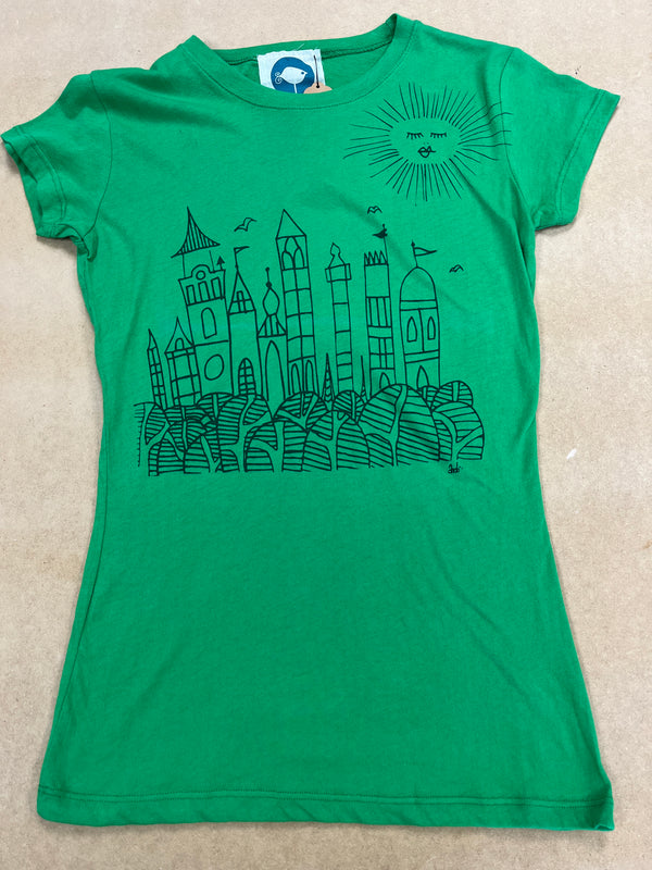 Ando - Green - Women's Medium Tee