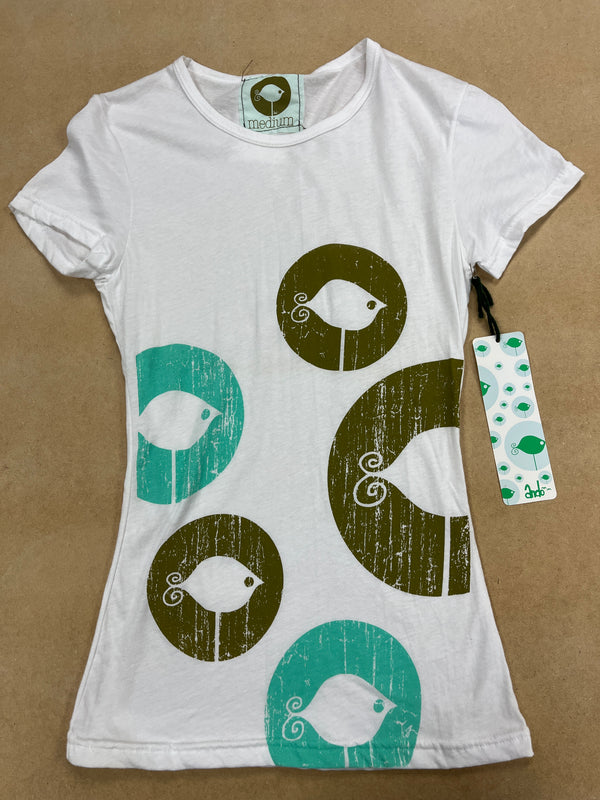 Ando - White - Medium Women's Tee