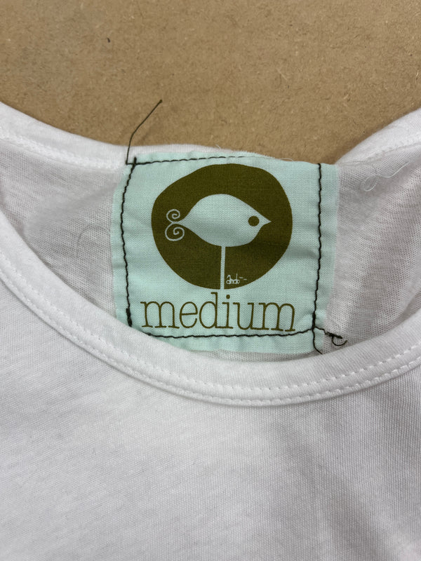 Ando - White - Medium Women's Tee