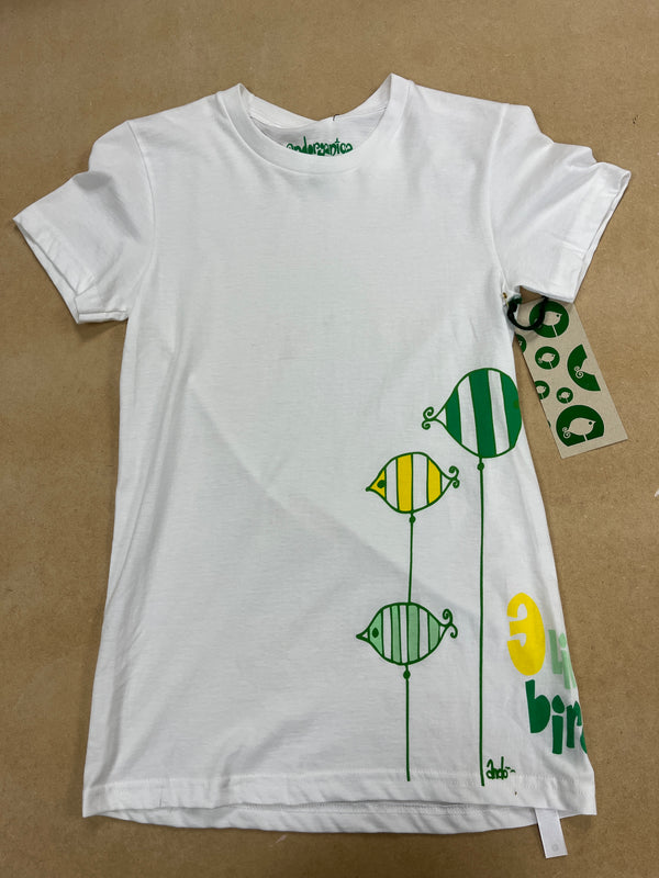 Ando - White - Small Women's Tee