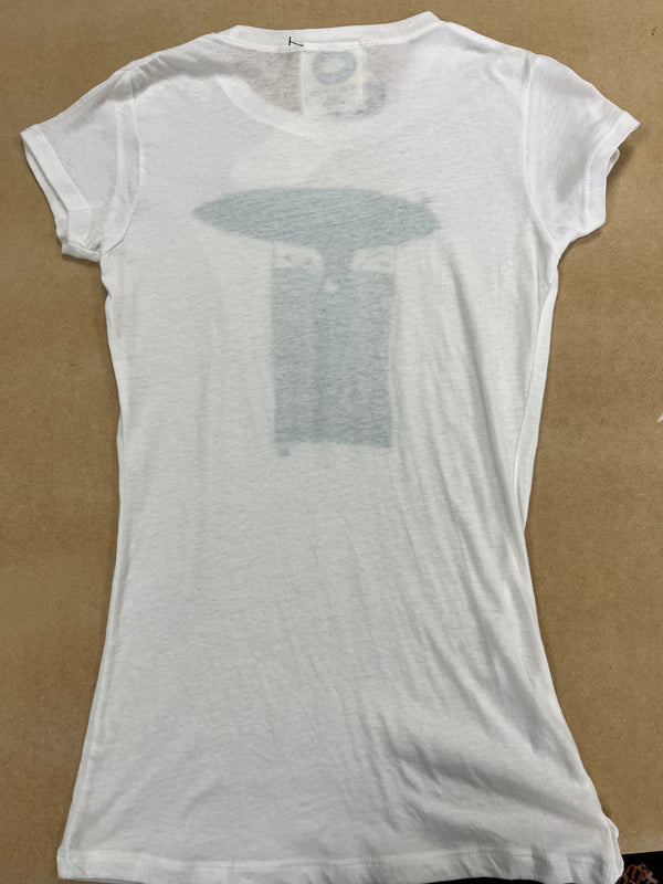 Ando - White - Medium Women's Tee