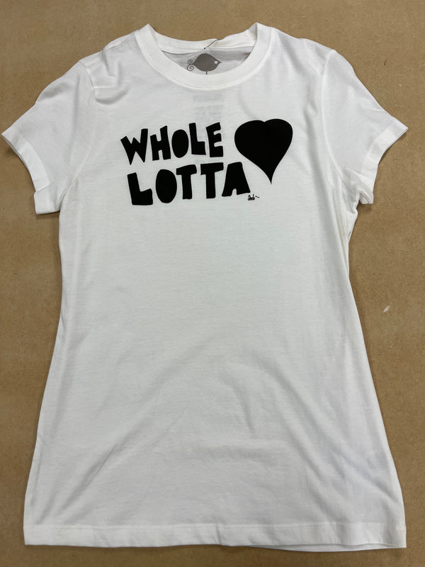 Ando - White - Medium Women's Tee