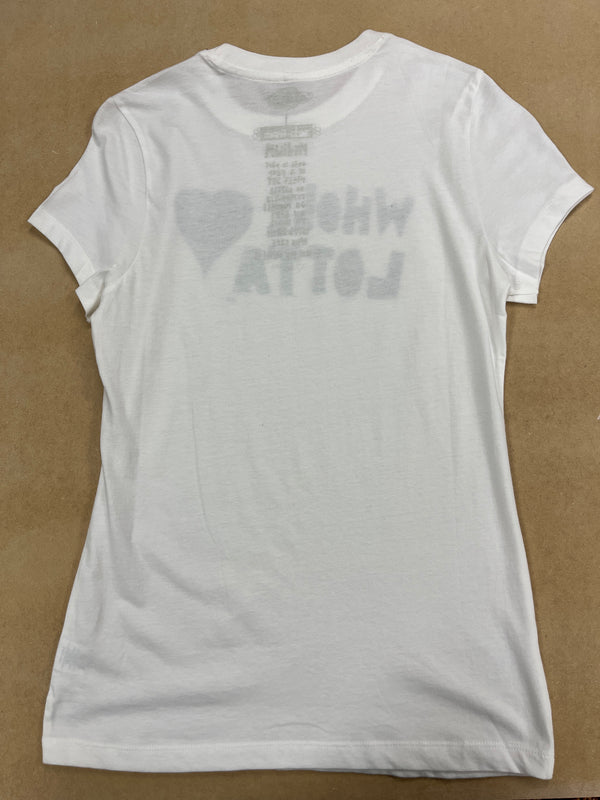 Ando - White - Medium Women's Tee