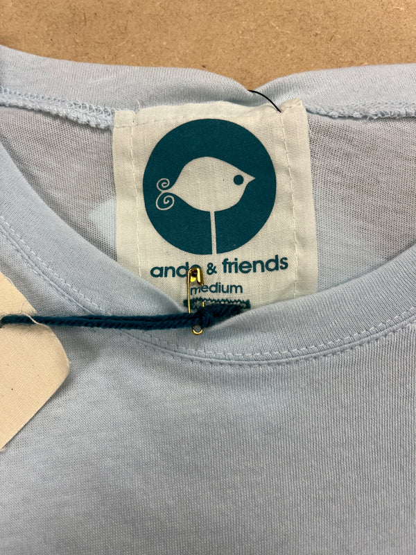 Ando - Light Blue - Women's Medium Tee