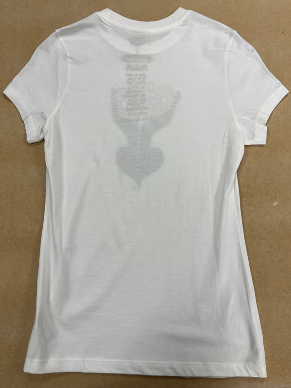 Ando - White - Medium Women's Tee