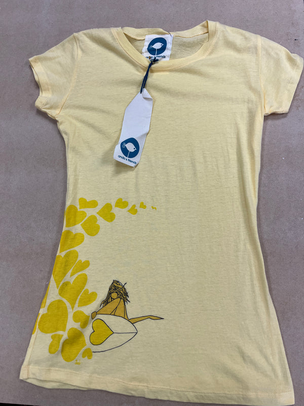 Ando - Yellow - Medium Women's Tee