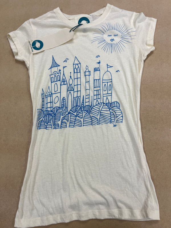 Ando - Cream - Medium Women's Tee