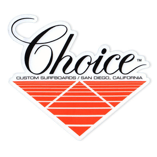 Choice Surfboards Sticker