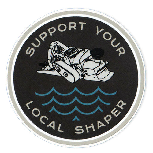 Support Your Local Shaper Circle Sticker