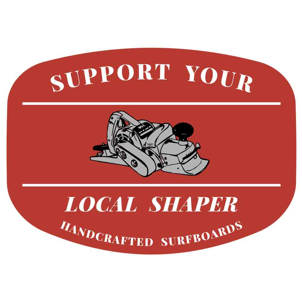 Support Your Local Shaper Rectangle Sticker
