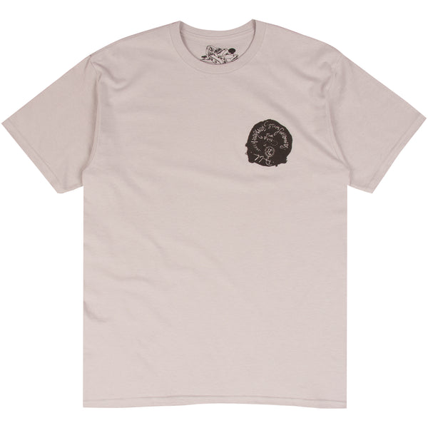 Ryan Lovelace silver surf t-shirt designed by Ryan Lovelace